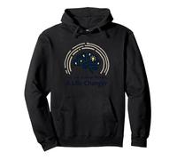 Scuola Assistente Sociale Vita Changer Inspirational Citazione Felpa con Cappuccio, Unisex per Adulti, Nero, XL