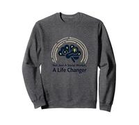 Scuola Assistente Sociale Vita Changer Inspirational Citazione Felpa, Unisex per Adulti, Grigio Scuro, XXL