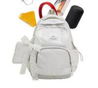 Scuola Backpack for Girls With Purse Aesthetic Waterproof Lightweigh T Cute | Multi-Compartment School Bookbag for Kids Teen Student Women Classroom Middle High Grade College Camping