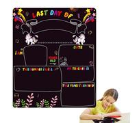 Scuola Chalkboard | Mini lavagne | Primo e ultimo giorno di lavagna scolastica | Reusibile Regale a scuola | PVC Small Chalk Boards per segni di messaggio, scuola, matrimonio, festa, arredamento
