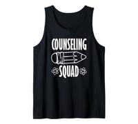 Scuola Counselor Counseling Squad Pencil Art Canotta