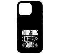 Scuola Counselor Counseling Squad Pencil Art Custodia per iPhone 16 Pro