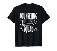 Scuola Counselor Counseling Squad Pencil Art Maglietta
