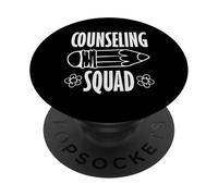 Scuola Counselor Counseling Squad Pencil Art PopSockets PopGrip Adesivo
