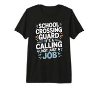 Scuola Crossing Guardia Maglietta Premium