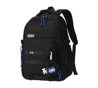 Scuola degli studenti Bella Borsa da viaggio Zaino Estetico Grande Capacità Casual Daypacks Trendy Zaino Laptop Estetico Scuola Studente Viaggio Alla Moda Per Ragazzi E Ragazze, Nero