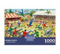Scuola di Addestramento Cannonball Puzzle in Legno Impermeabile Puzzles Da 1000 Pezzi Regali Per Adulti Sfidanti E Rompicapo Giochi Di Impegnativi