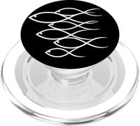 Scuola di disegno del modello di pesce PopSockets PopGrip per MagSafe