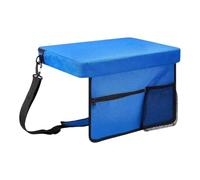 Scuola Di Gradi - Sedili Stadio Per Gradi | Materasso Da Stadio | Tappeto Portatile All'aperto | Tappetino Sedile Impermeabile Con Tracolla Per Park Camping Candeggino C