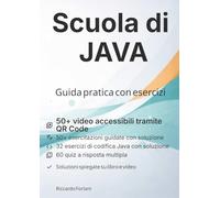Scuola di Java: Unità 0-2: Variabili, Stringhe, Input, Metodi e Classi Semplici