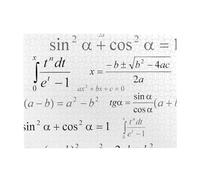 Scuola di matematica e geometria con formule scientifiche sulla lavagna, puzzle da 500 pezzi per adulti - puzzle in legno per adulti e anziani