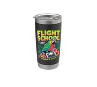 Scuola di volo Squawk e lancio Parrot Drone Bicchiere termico in acciaio inox doppia parete