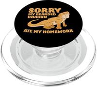 Scuola Drago Barbuto Il mio Drago Barbuto Ate Il mio Compiti PopSockets PopGrip per MagSafe