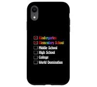 Scuola elementare pre-K Laurea Scuola media 6 ° grado Custodia per iPhone XR