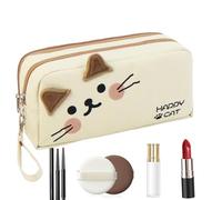 Scuola Forniture Storage Bag, Cute Pencil Case for Kids, Multi-Purpose Pencil Bag, Stationery Organizer Bag, Makeup and Stationery Bag, Pencil Pen Storage Container, Compact Pencil Bag for Students