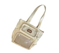 Scuola Giapponese Girl Uniform Crossbody Borse Student Book Borse Clear Window Clear Abita Abbattina Panoramica Per Spillo Per La Borsetta