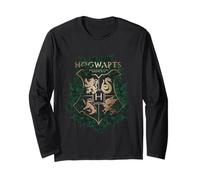 Scuola Magica di Hogwarts House Crests Maglia a Manica
