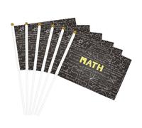 Scuola matematica Stampa Bandiera Portatile Bandiere Feste Celebrazione Feste Vacanze Decor Raccolta Eventi