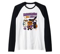 Scuola materna Boo Crew Insegnanti Studenti Divertente Halloween Maglia con Maniche Raglan