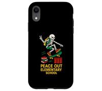 Scuola media Peace Out Elementary Cool Kids Back to School Custodia per iPhone XR