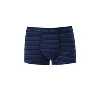 Scuola Nautica Italiana Boxer da uomo rigati in cotone stretch - blu scuro