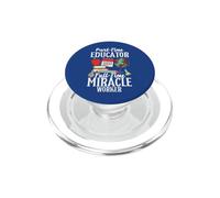 Scuola Part-Time Educatore a tempo pieno Miracle Worker Insegnante PopSockets PopGrip per MagSafe