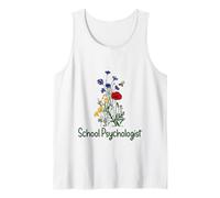 Scuola Psicologo Bouquet Natura Ape educativo Divertente Canotta