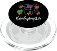 Scuola Psicologo Vita Nero Africano-Americana Afro Donna PopSockets PopGrip per MagSafe