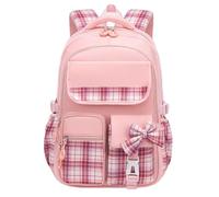 Scuola Zaino Ragazza Elementare Adolescente Zaino Casual Ragazze Ragazzi | Zaino Scolastico per Ragazze 7-16 Anni Capienza Grande con Multiple Tasche Leggero Salva-Schiena per Scuola e Tempo Libero