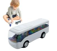 Scuolabus A Molla - Veicolo Pressofuso 9x2,6x2,7 Cm | Giocattolo Modello Di Simulazione In Lega | Auto Pullback Durevole Per Bambini | Mini Autobus Da Collezione: Scrivania, Regali, Divertimento Duran