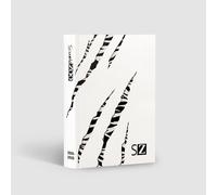 ScuolaZoo Agenda Diario scolastico 2024-2025 con meme e adesivi, disponibile con 6 copertine e 2 dimensioni (Bianco/Zebra, 11x15 cm)
