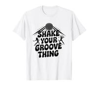 Scuoti il tuo Groove Thing Vintage anni '70 Danza Retro Dance Maglietta