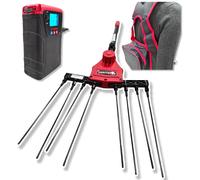 Scuotitore abbacchiatore per olive e frutti telescopico a batteria litio 43.2V power bank USB con zaino a spalla Rambo