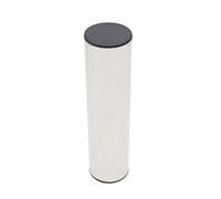 Scuotitore di Sabbia a Cilindro, Scuotitore di Sabbia Portatile in Acciaio Inossidabile a 2 Colori a Percussione Nero per la Banda Professionale delle Scuole di Musica (SILVER