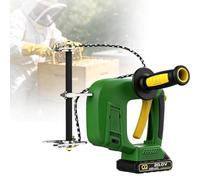 Scuotitore Elettrico Senza Fili Per Api, Strumento Per La Rimozione Delle Api, 9 Velocità 600-2000 Bpm, Batteria Da 2000 Mah, 2000 Telaini/Carica, Morsetto Da 25-30 Mm(Green,2 Battery)