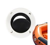 Scupper Valves For Boats, Rubber Flapper Valve And Gasket, Multipurpose Kayak Drain Check Valve, Boat Self-Bailing Cockpit Mounted Scupper Valves Kit, Boat Drain Scuppers For Cockpit Drains Repair