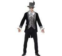 Scuro Cappellaio Matto Famiglia Costume Halloween Alice IN Wonderland Vestito