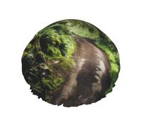 Scuro Hedges Irlanda del Nord Cuffie da doccia Donne Riutilizzabile Grande Cuffia da Doccia Uomini Quickdry Cura Capelli Lungo Breve Bagno Bambini