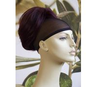 Scuro Rosso Bordeaux Rosso / Plum " Alveare " Chignon Extension Capelli #99J