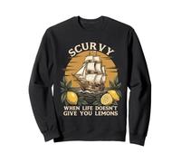 Scurvy Quando la Vita Non Ti dà Limoni - Costume da Pirata Felpa