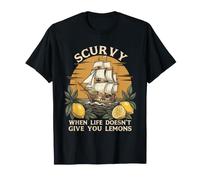 Scurvy Quando la Vita Non Ti dà Limoni - Costume da Pirata Maglietta