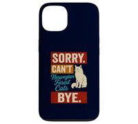 Scusa Can't Bye Norwegian Forest Cat Lover, umorismo retrò Custodia per iPhone 13