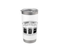 Scusa Devo Nutrire Il Mio Lievito Madre Starter Cottura Pane Baker Bicchiere termico in acciaio inox doppia parete