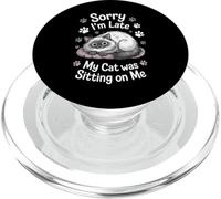Scusa divertente gatto mi scusa scusa scusa PopSockets PopGrip per MagSafe