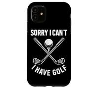 Scusa I Can't I Have Golf Divertente Citazione Golf Custodia per iPhone 11