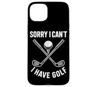 Scusa I Can't I Have Golf Divertente Citazione Golf Custodia per iPhone 15 Plus