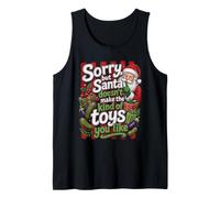 Scusa ma Babbo Natale Non Rende i Giocattoli Divertenti Canotta