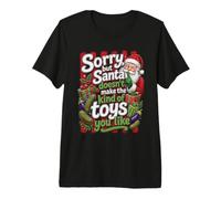 Scusa ma Babbo Natale Non Rende i Giocattoli Divertenti Maglietta Premium