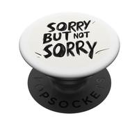 Scusa ma non Scusa Idioma Dichiarazione PopSockets PopGrip Adesivo
