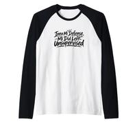 Scusa, Mi Hanno Lasciato Senza Controllo Maglia con Maniche Raglan